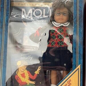 American Girl Molly Mini Doll Bundle Set With DVD & Book